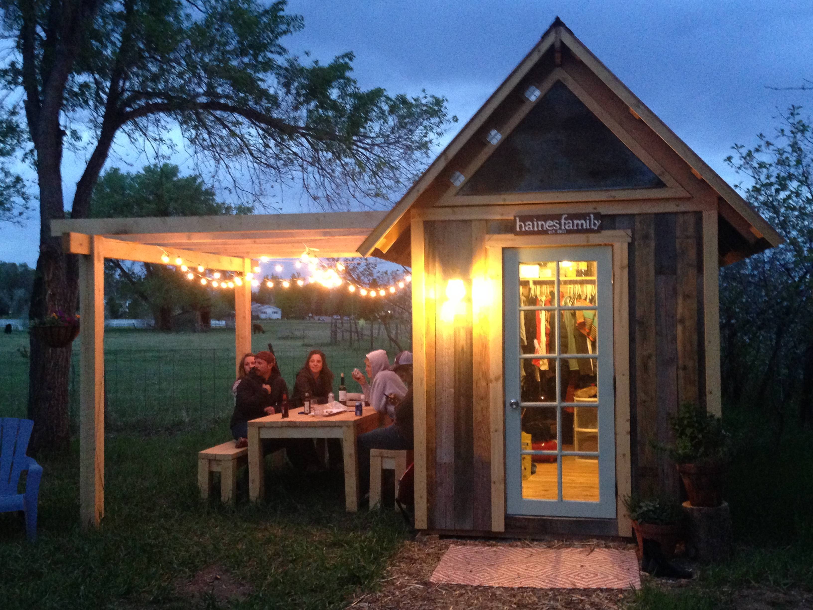 X Farmhouse Pavilion Greenhouse Sheds