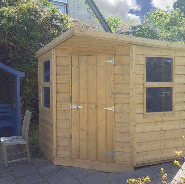 A Functional And Adorable Backyard Corner