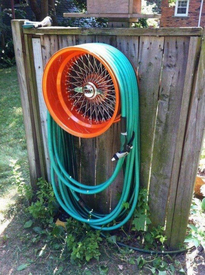 Creative Diy Garden Hose Storage Ideas Cool Diys