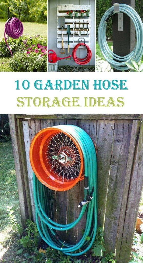Diy Garden Hose Storage Dwelling