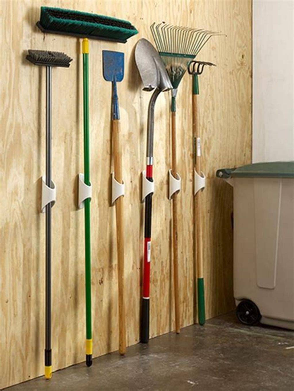 Double Decker Garden Tool Storage