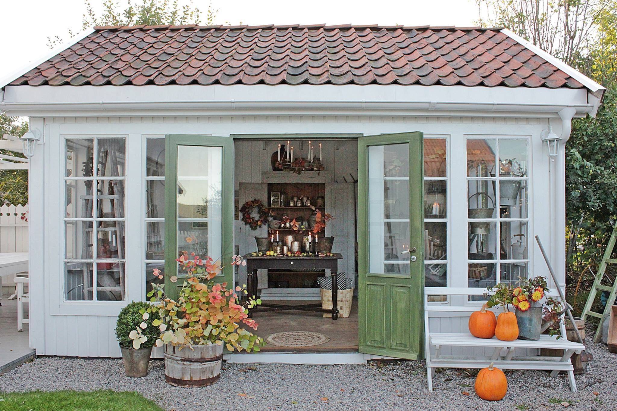 Vintage Charm Rustic Shed