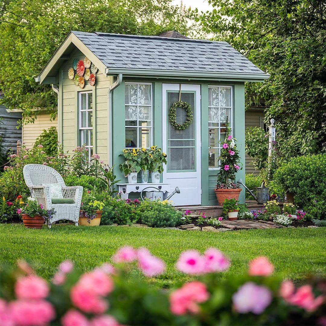 Fall Potting Shed Inspiration And Quaint Garden Sheds Home Is Where