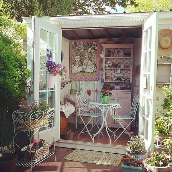 A Shabby Chic Shed Pictures
