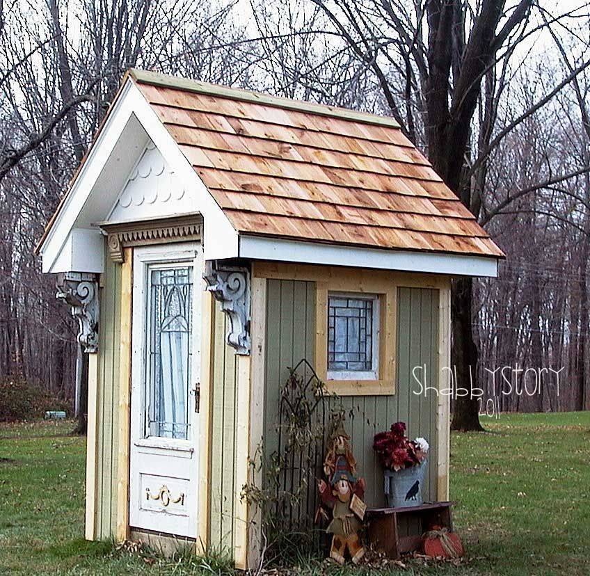 19 Shabby Chic Garden Sheds Ideas Worth a Look SharonSable