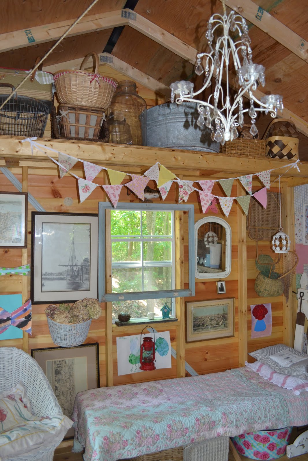 Emmies Shabby Chic Potting Shed Garden Shed