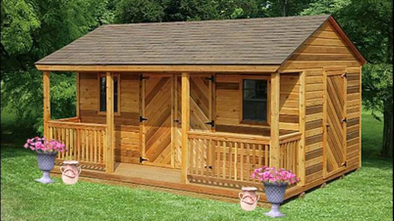 Amishcrafted Edgemont Wood Garden Shed Yardcraft