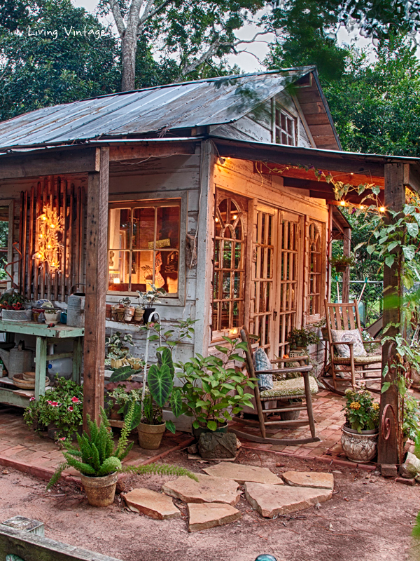 Vintageinspired Shed