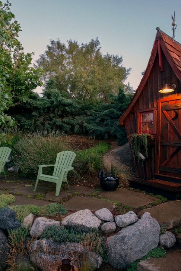 X In Cottage Garden Sheds Building