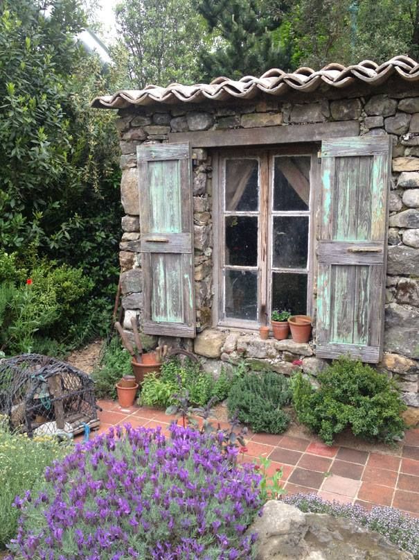 A Stone Garden Shed