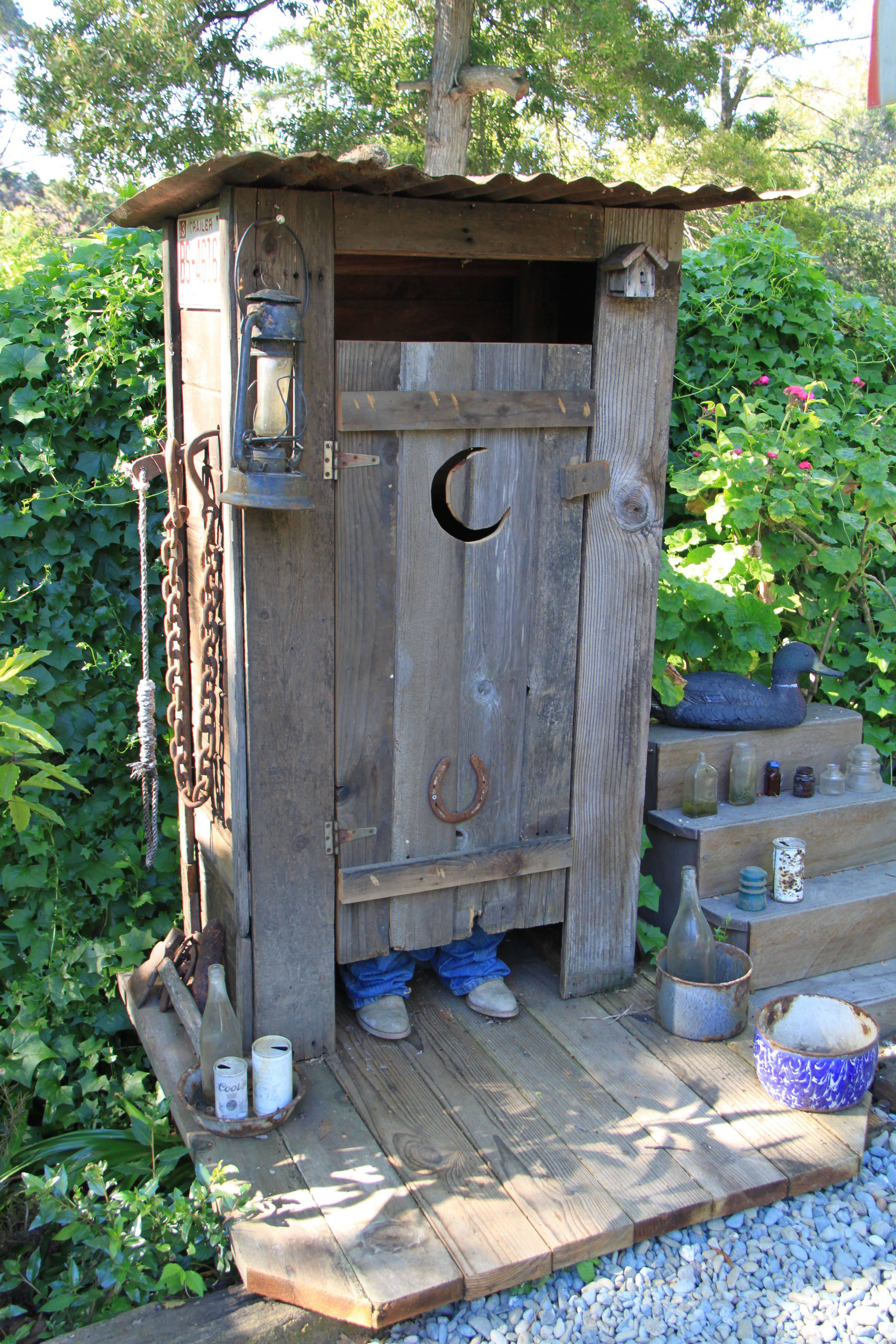 Amish Yard Outhouse Tool Shed