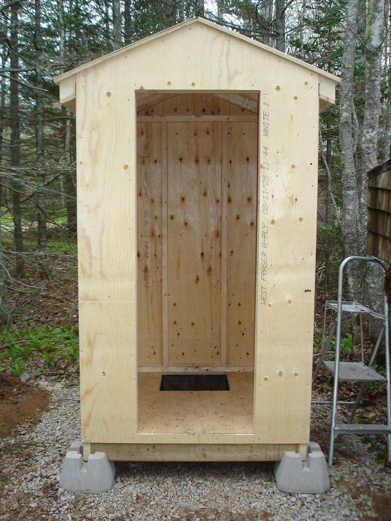 A Cute Outhouse