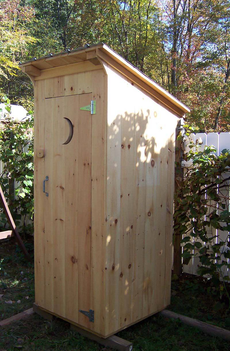 The Spring Outhouse Bathroom