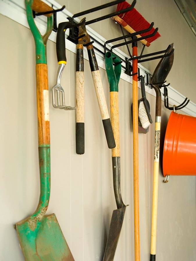Inspiring Garden Tool Storage Ideas Garden Tool Organization Old