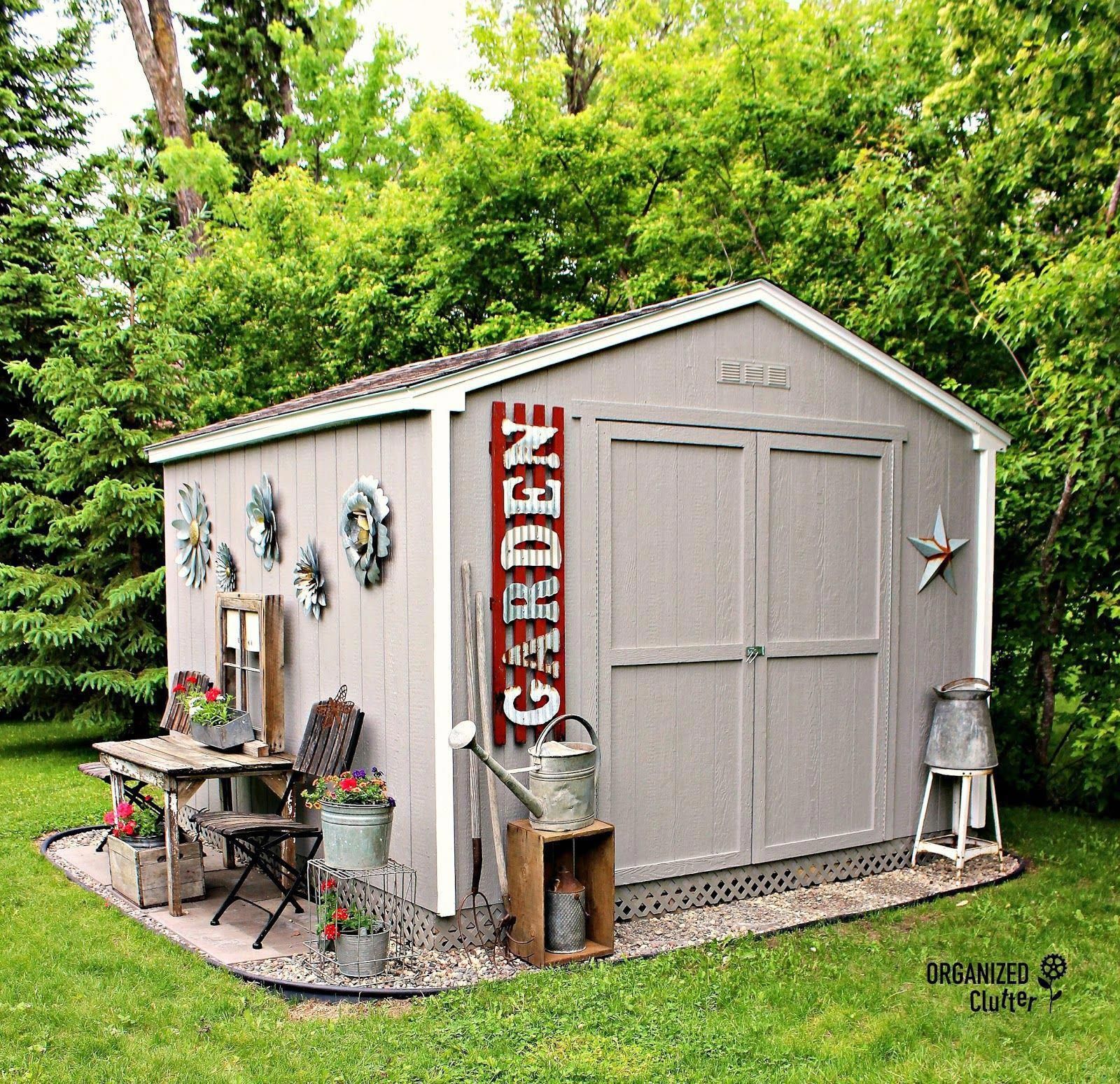Best Amazing Small Garden Shed Storage Ideas