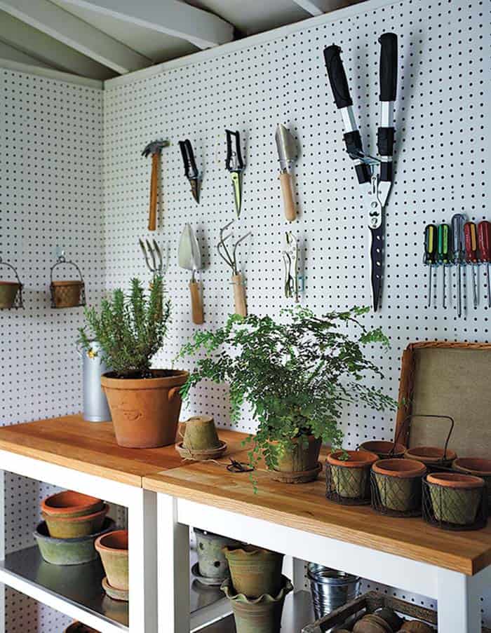 Small Garden Shed Storage Ideas