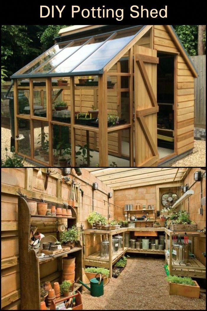 Outdoor Garden Building Potting