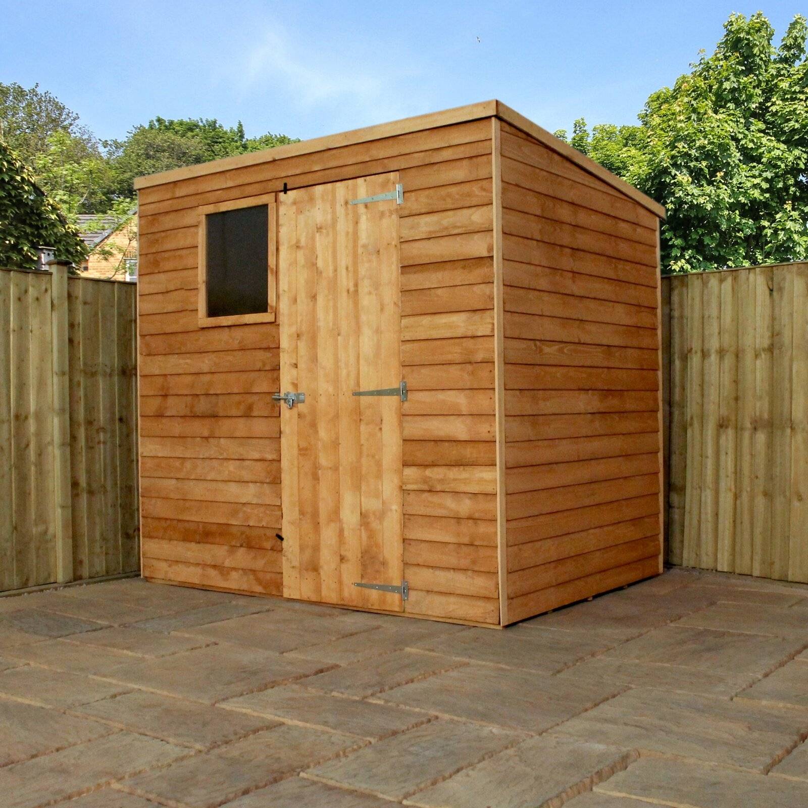 D Plastic Garden Shed