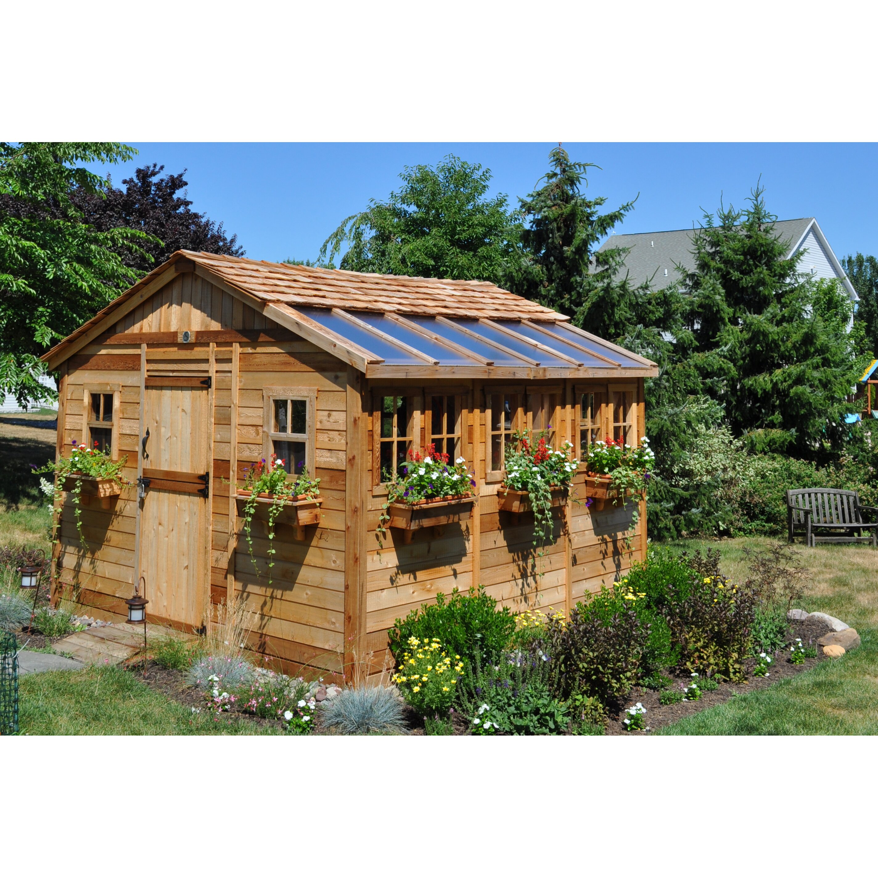 Shiplap Pent Wooden Shed