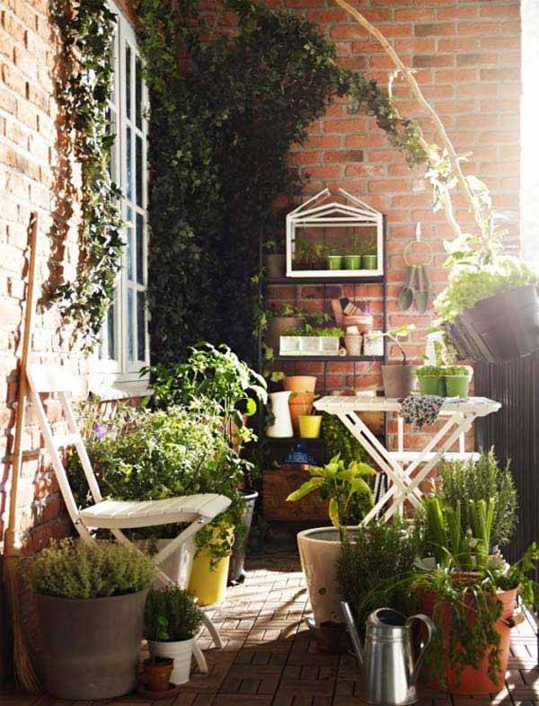 Inspiring Small Balcony Garden Ideas