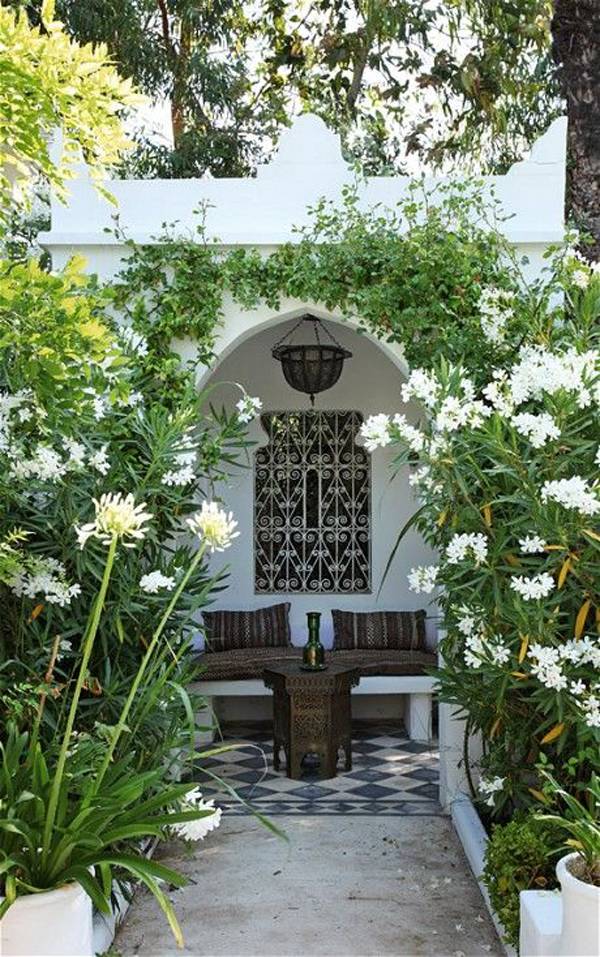 Riad Maroc Outdoor Garden Spaces