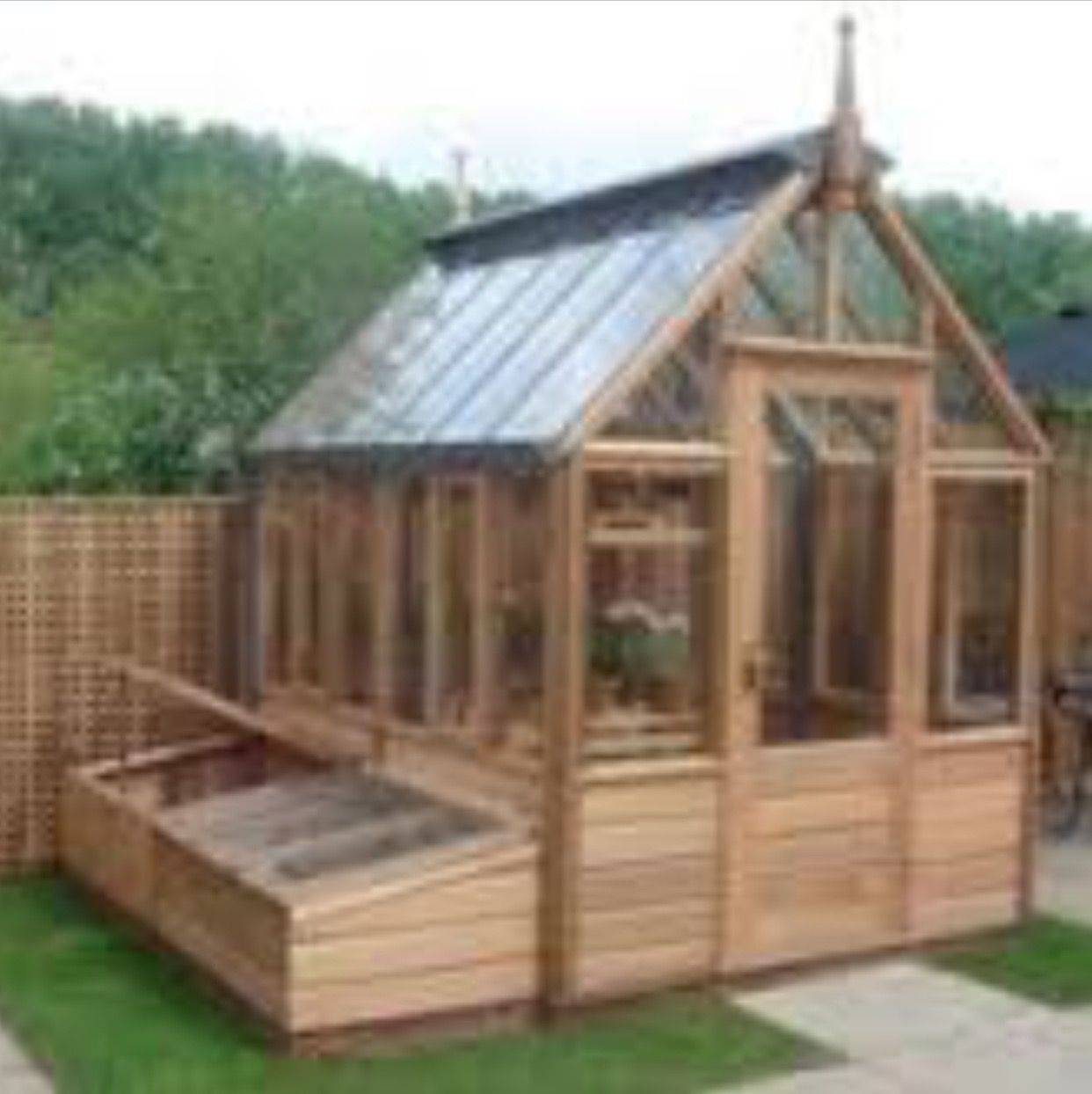 Shedgreenhouse Combination Plan Cabane