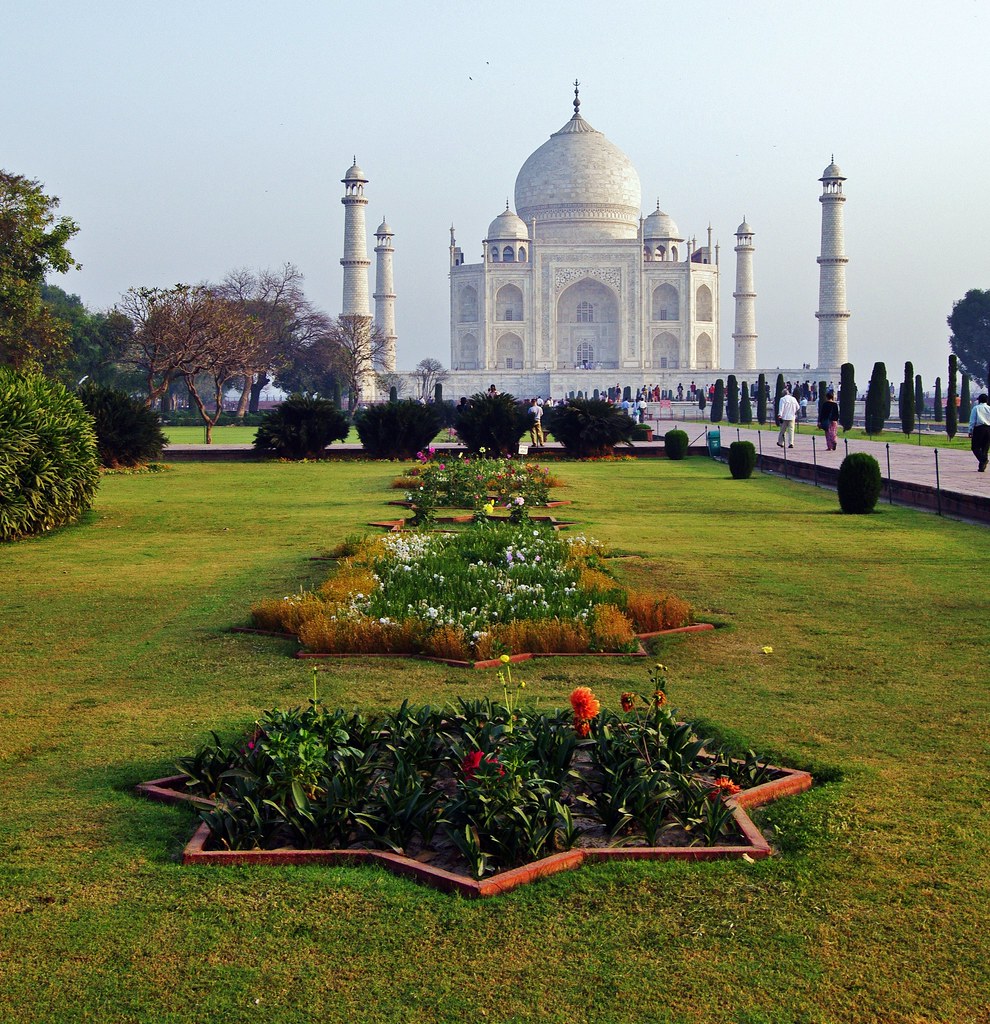 Taj Mahals Garden Youtube