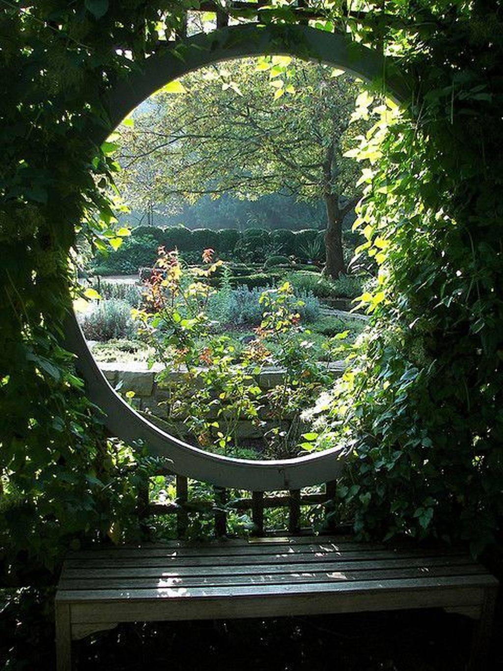Awesome Moon Gate Garden Design Ideas Homepiez Moon Gate