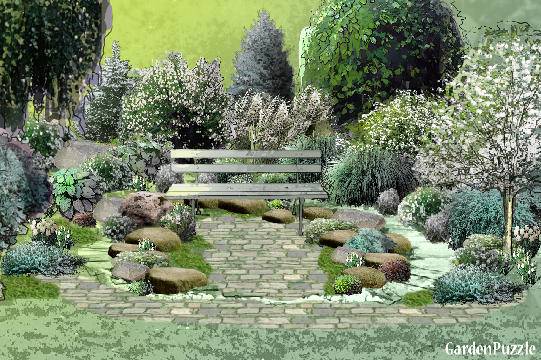 A Moonlight Garden Garden Design