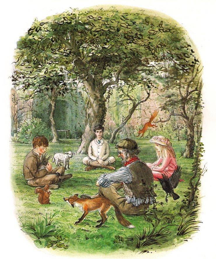 Garden Illustration Secret