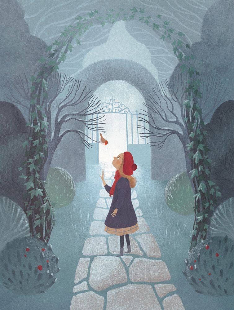 Magical Brats Garden Illustration