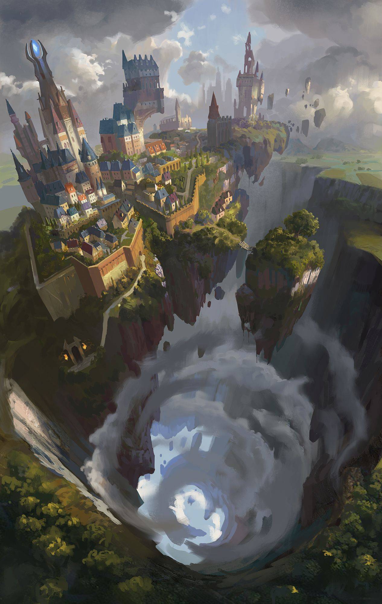 Matte Painting Fantasy Art Landscapes