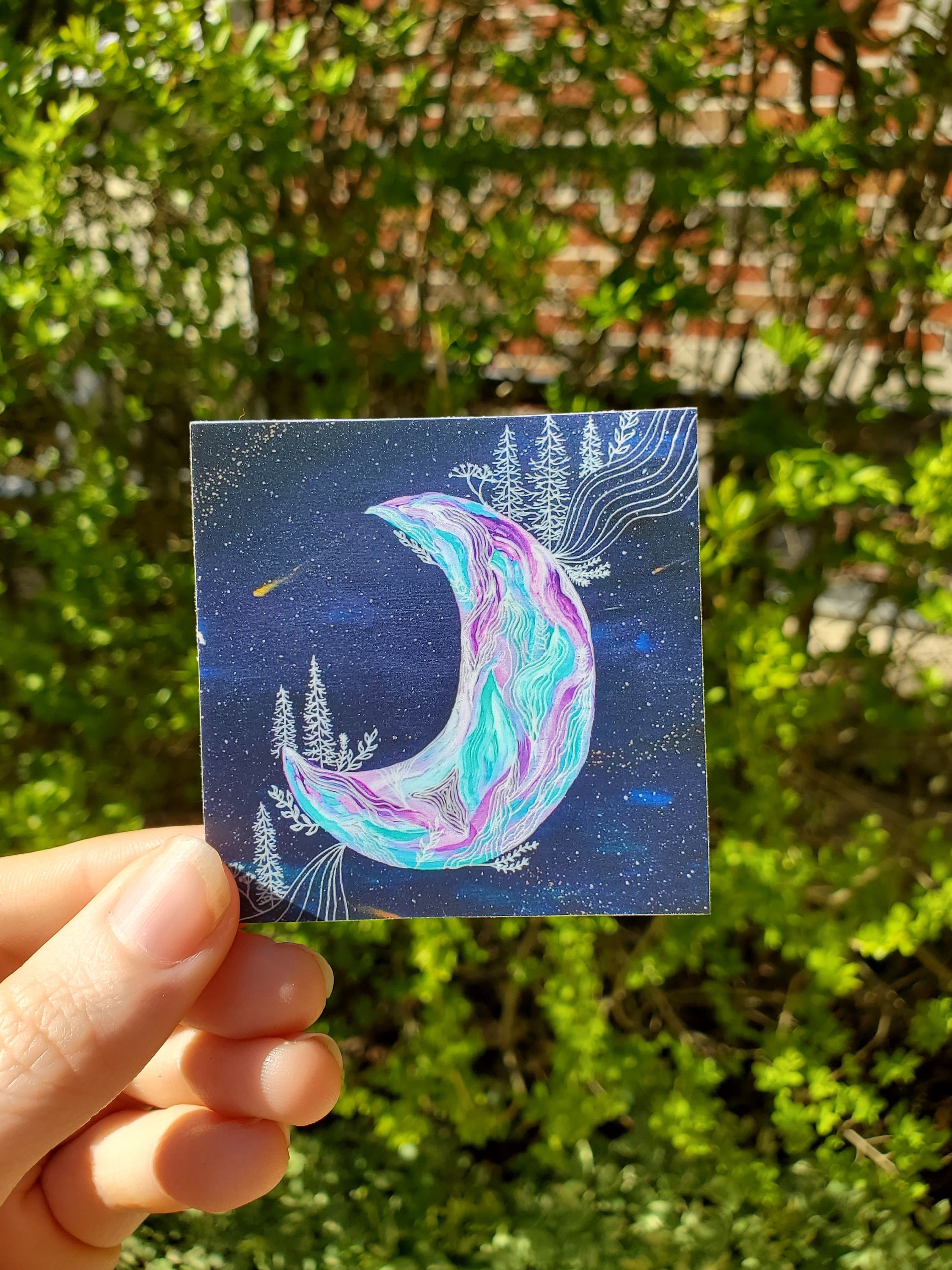 Wall Hanging Floral Lunar