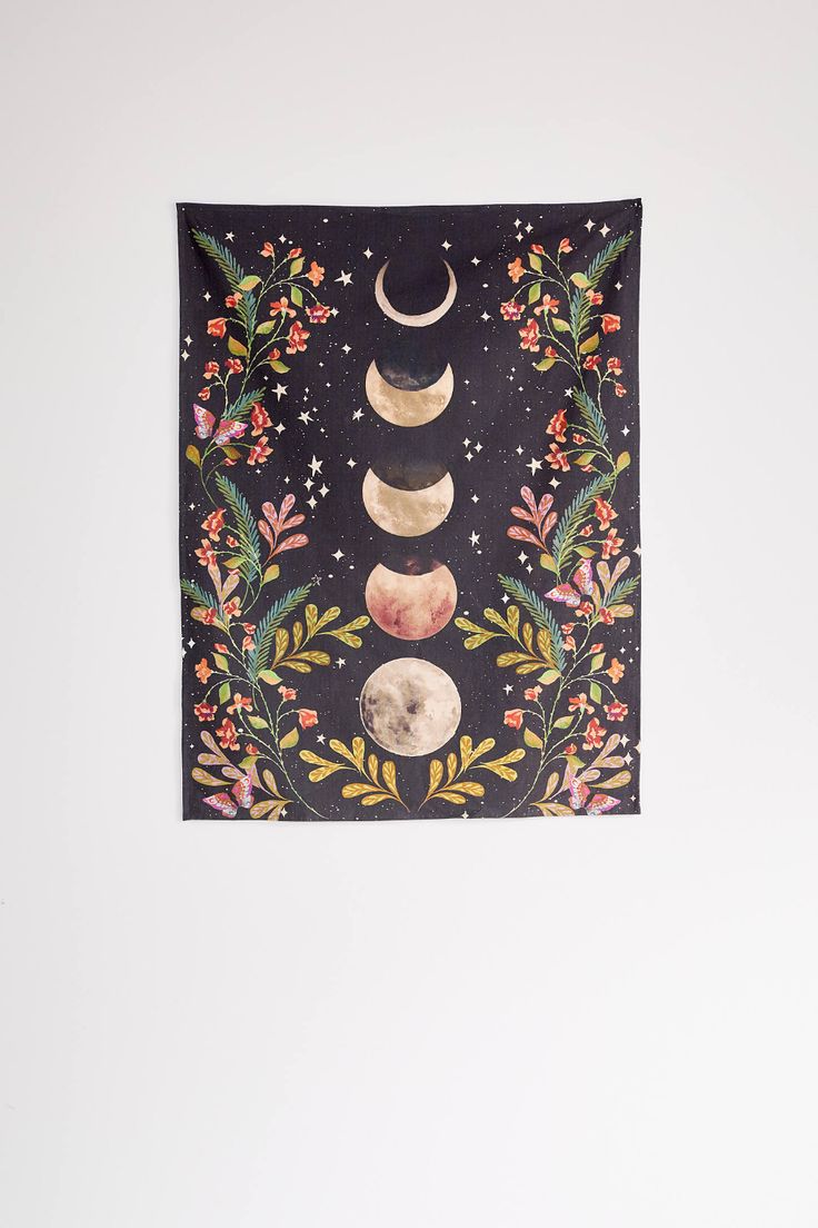 Moonlit Garden Tapestry