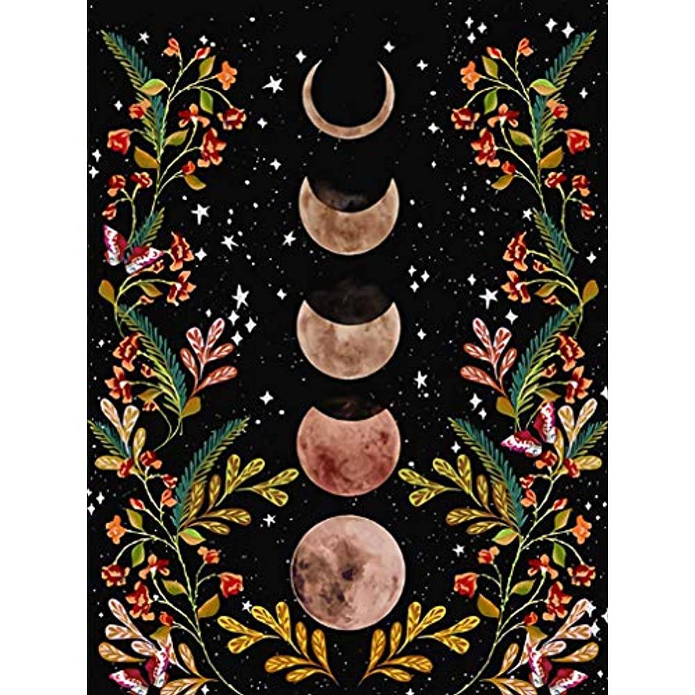 Moonlit Garden Tapestry