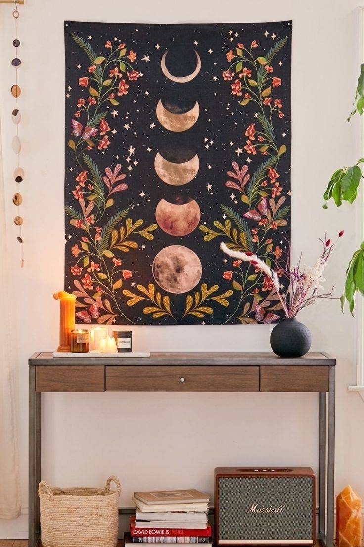 Rexful Moonlit Garden Tapestry