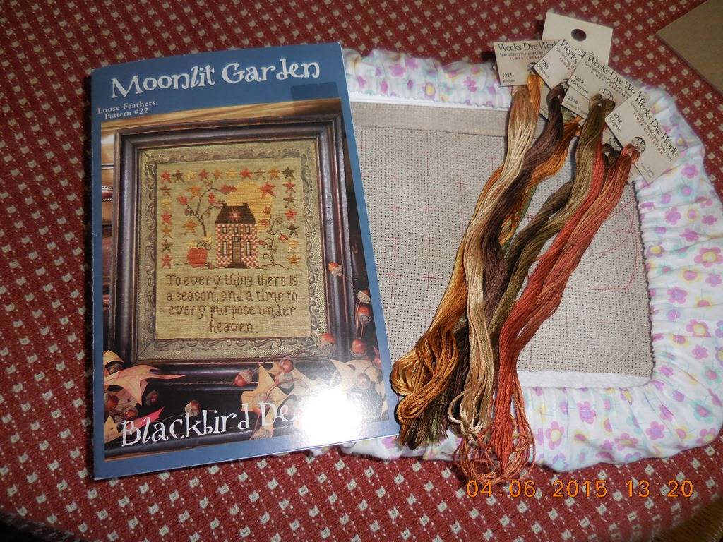 Moonlit Garden Blackbird Designs Blackbird Designs Cross Stitch