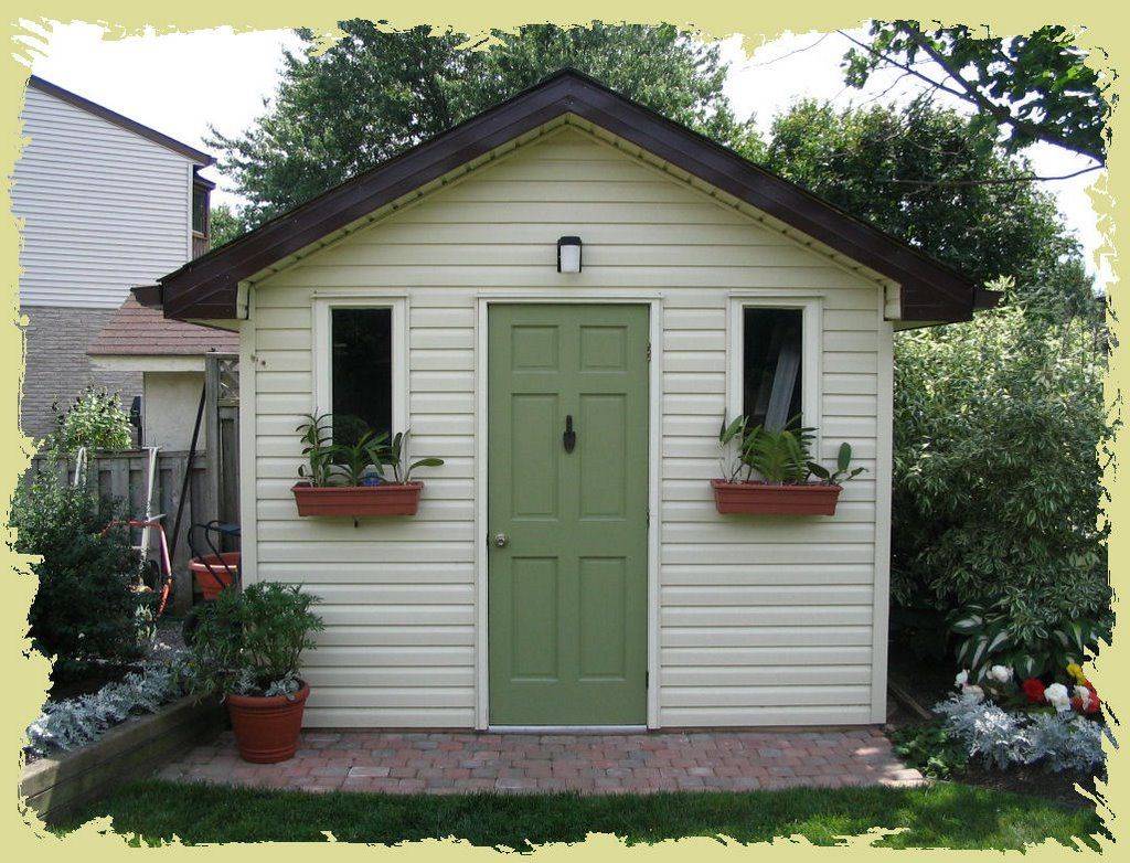 Painted Shed Ideas Contemporarydesign