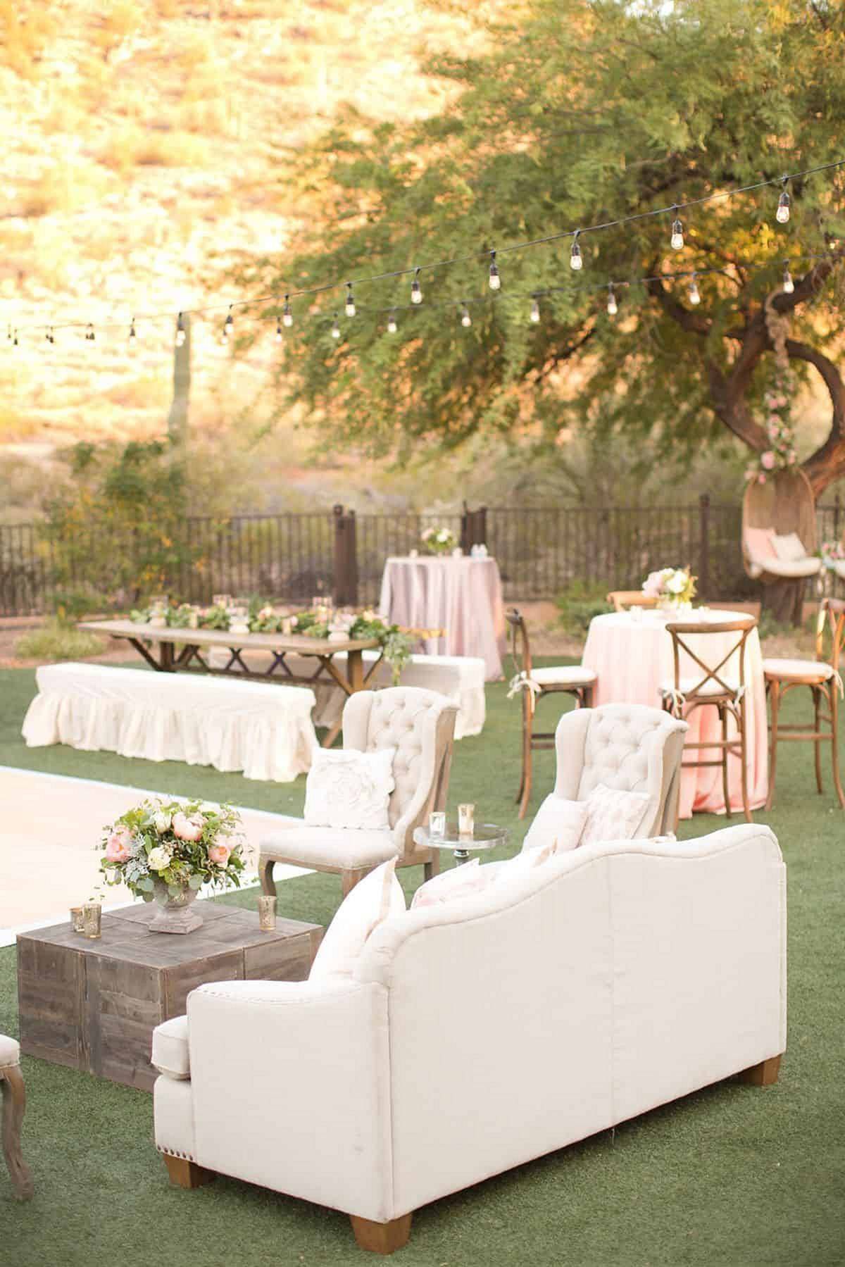 A Garden Party Wedding
