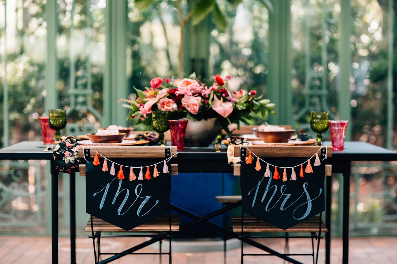 Garden Party Themed Wedding