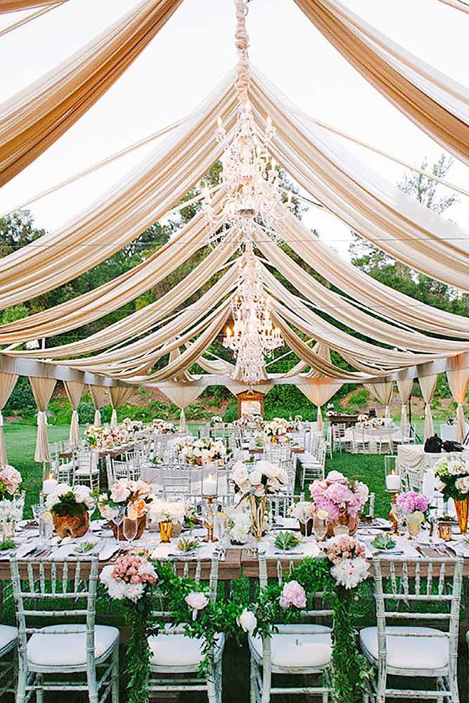 Elegant Outdoor Wedding Lighting Design Ideas