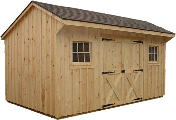 X Storage Shed Plans