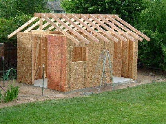 Leanto Tool Shed