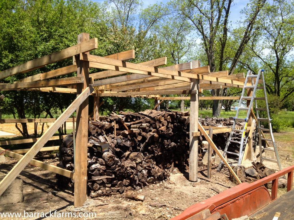 A Garden Shed Roof