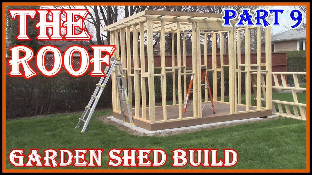 16 Pitched Roof Joist Design Garden Shed Ideas Worth to Check SharonSable
