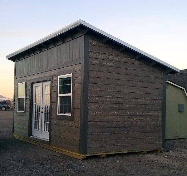 Flat Roof Garden Shed Office Timber