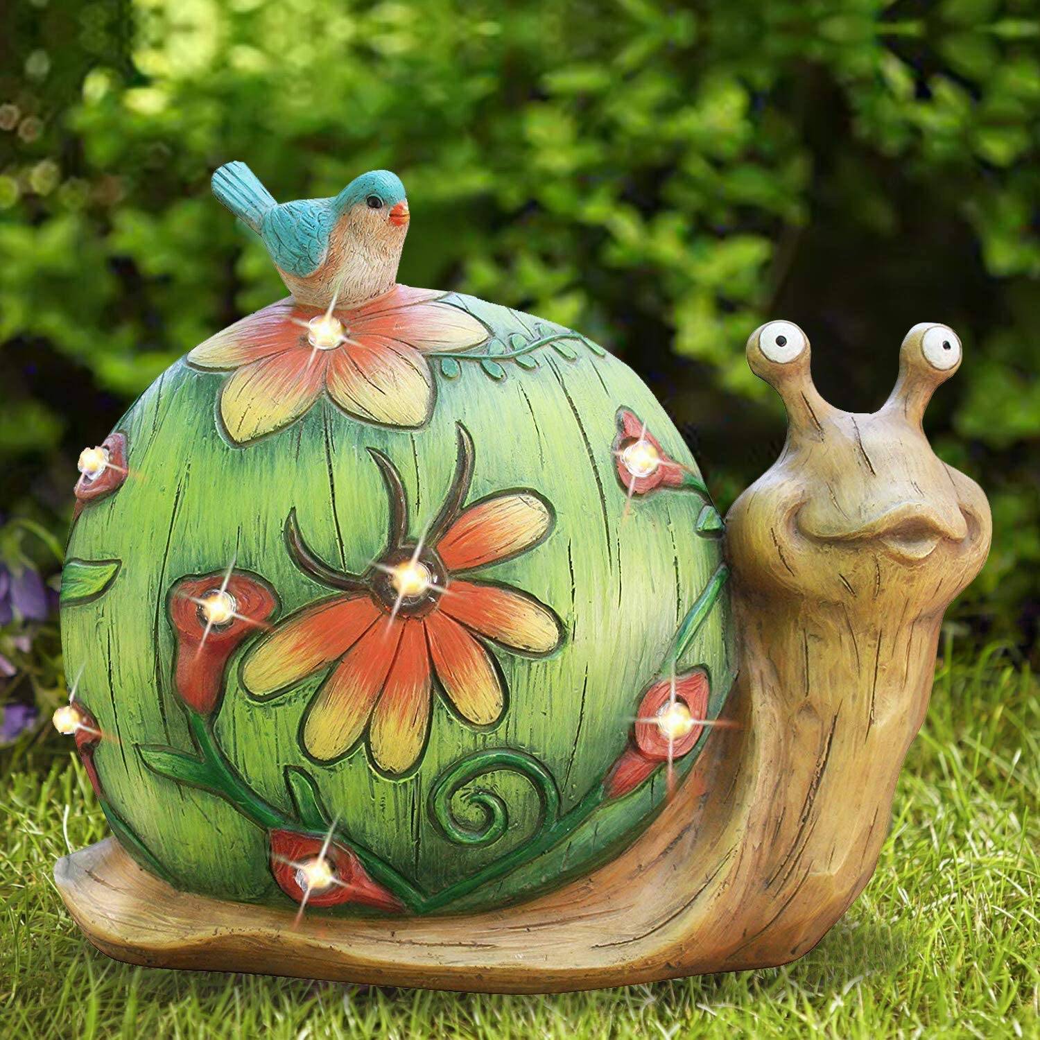 Fairy Frog Resin Garden Ornament Fairy Statue Figurine Outdoor