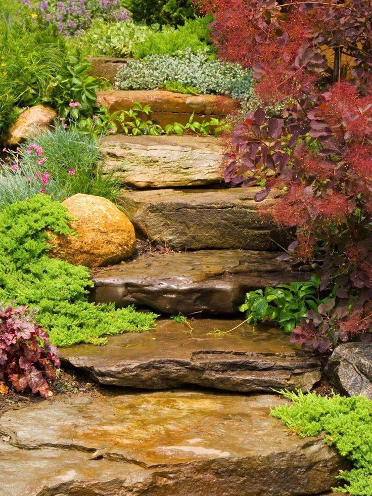 Backyard Walkway Design Walkways