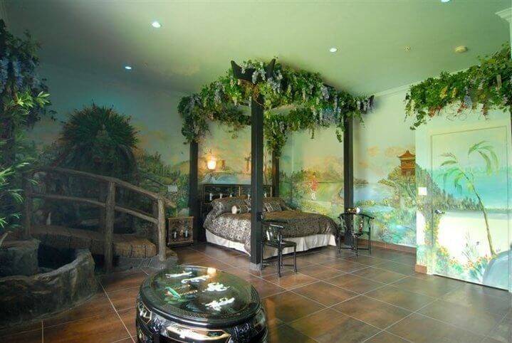 A Garden Theme Bedroom