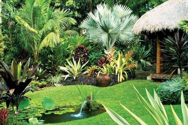 Most Beautiful Tropical Style Garden Design Ideas Pictures